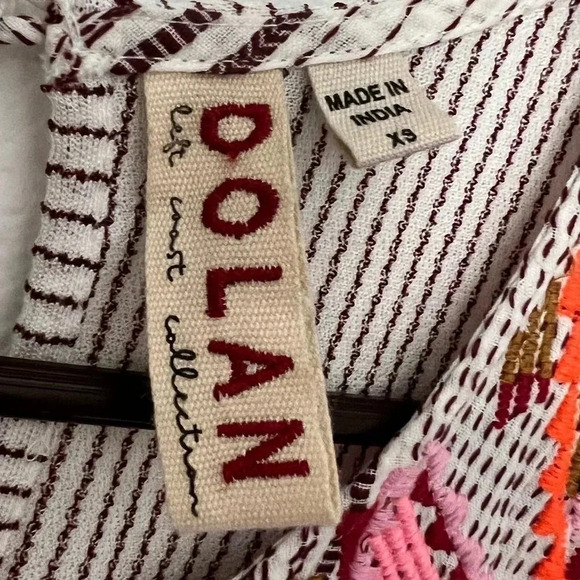 ANTHROPOLOGIE DOLAN EMBROIDERED TANK - Picture 11 of 11